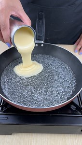 Place a can of condensed milk in hot water! Simple to prepare! | Top Recipes