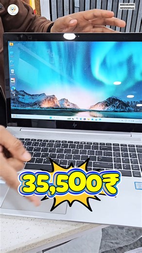 MS Computers Official on Instagram: "🔥 Elite Performance at an Unbelievable Price! 💻✨ Upgrade your work setup with the HP EliteBook Series — perfect for Editing, Coding & Professional Use 💼🚀 💻 HP EliteBook | Open Box | Like New 💰 MRP: ₹1,50,000 🔥 MS Computer Price: ₹35,500 ONLY! ✔ Intel i7 8th Generation ✔ 16GB RAM | 256GB SSD ✔ Touch Screen Display ✔ Fully Metal Body ✔ Fingerprint Sensor 🔐 🛡️ 6 Months Warranty Included 🎁 5 FREE Gifts with every laptop Trusted by professionals, priced