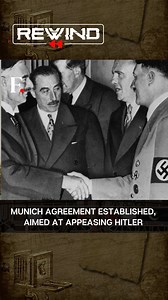 18 reactions | #VantageReels | September 29, 1938: Munich agreement established, aimed at appeasing Hitler | #FPRewind On September 29, 1938, British, French, German and Italian leaders concluded the Munich Agreement, which was aimed at appeasing Adolf Hitler by allowing Nazi annexation of Czechoslovakia’s Sudetenland. | Firstpost | Facebook