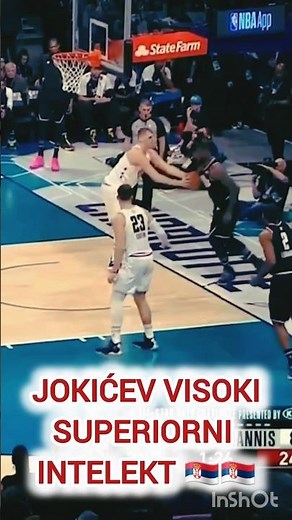 🇷🇸🔥Nikola Jokić SUPERIORNI INTELEKT 🔥 Primjeri 1 dio🇷🇸