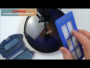 How To Remove the Washable Filter on a Eufy RoboVac 15C Max