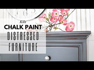 Distressed Furniture ~ Chalk Paint Tutorial ~ Annie Sloan Wax ~ Dresser Makeover
