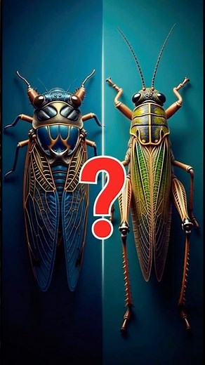 Cicada vs Locust: Love Song or Swarmageddon?