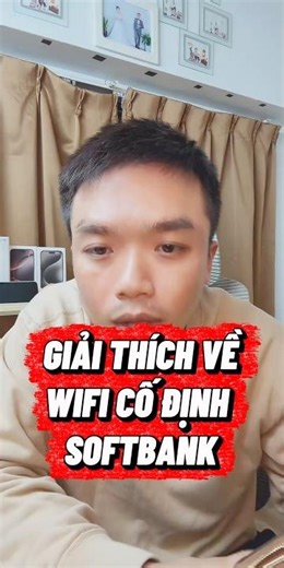 Explanation of Softbank fixed Wi-Fi