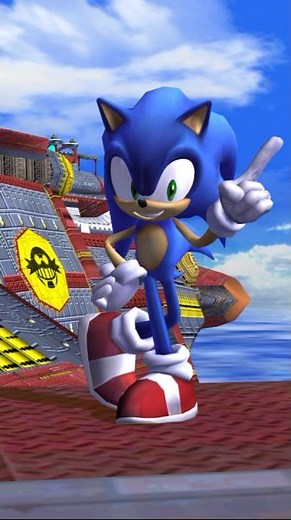 🔵 UPDATED SONIC in PROJECT M EX REMIX #shorts #supersmashbros #sonic