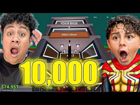 SPENT 10,000 ROBUX buying the Admin Pannel in Steal a Brainrot Roblox Obby