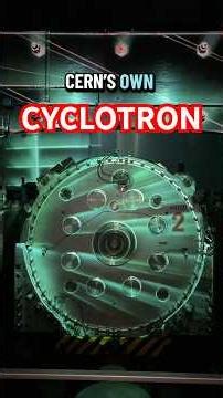 CERN’s Cyclotron #cern #cyclotron #physics #particleaccelerator #particlephysics