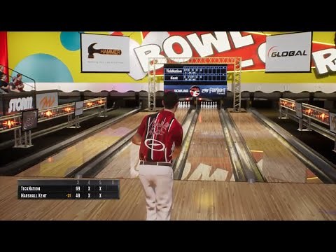 PBA Pro Bowling PS4 Pro: Career Mode Part 1.. WALKING OUT SHOTS!