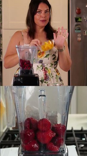 Jamba Juice Caribbean Passion Smoothie at Home! 🥭🍓
