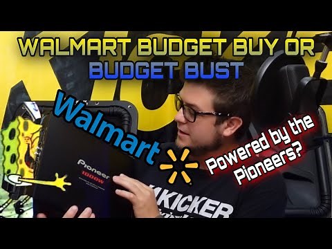 PIONEER 1000 WATT 4 CHANNEL -RMS TEST GM-E360X4