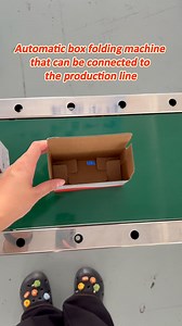 119K views · 1K reactions | Automatic box folding machine that can be connected to the production line #boxfoldingmachine #foldingbox #Boxformingmachine #packagingmachine #packingmachine #productionline | UBL Packing | Facebook