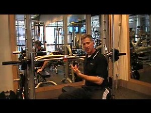 Myotest used to measure bar speed during a bench throw