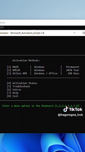 How to Permanently Activate Windows 10 with powershell #windows11 #windowsactivation #windowstips #ethiopian_tik_tok #computertips #mobiletips #computer