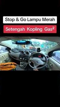 Stop & Go at Red Lights - Use the Half-Clutch Gas Gas Technique