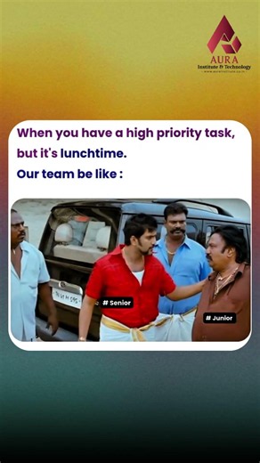 🚨 High Priority Task vs 🍱 Lunch Time! 😂