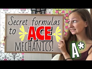 The SECRET formulas to ACE A-Level Mechanics! How to get an A* | Maths 👍🏻