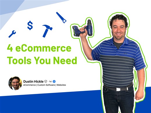 4 eCommerce Tools You Need