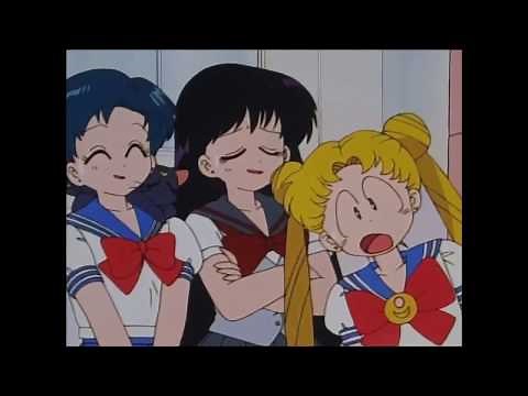 Sailor M Scene Sailor Moon screaming