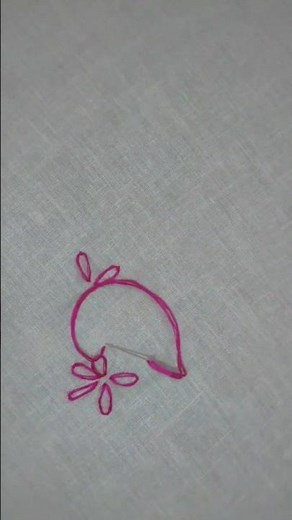 Lazy Daisy Stitch | Easy Hand Embroidery Flower for Beginners