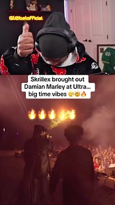 Skrillex brought out Damian Marley at Ultra… big time vibes 😮‍💨🤯🔥 Track ID: Skrillex & Damian Marley – Make It Bun Dem #skrillex #damianmarley #dubstep #dubstepmusic #music #ultramusicfestival #djmix #reaction | GL0BAL