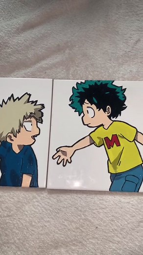 DIY MHA Merch Making Tutorial | Anime Painting Ideas