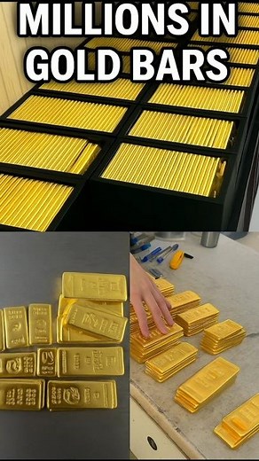 Unbelievable Gold Bar Collection – You Won’t Believe Your Eyes!