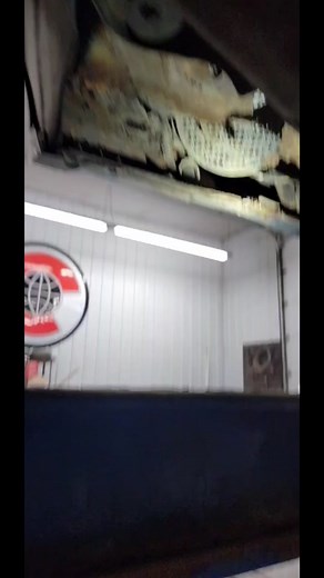 We'll be giving him any money we make off scraping the truck as well since he's a fan of the channel! #givingback #rust #ford #fyp #iowa #junkyarddigs