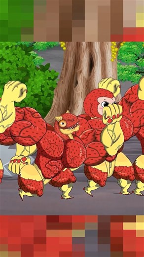 Godzilla & Kong Possess Absolute Muscle Strength😂💪#animation #godzilla #shorts