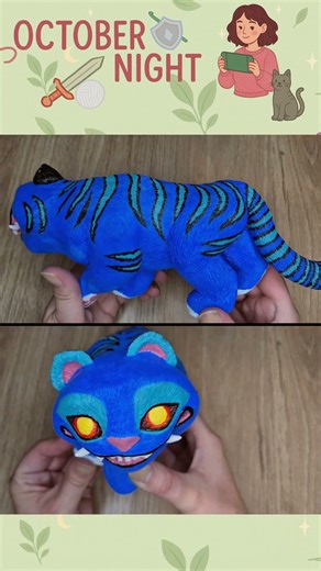 Reference image to sculpture #kpdh #derpytiger #derpy #sculpting #process #whatdoyouthink #handmade