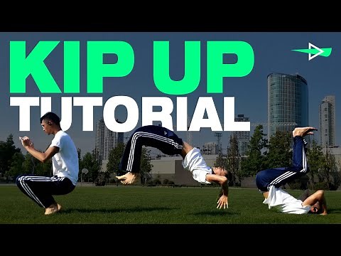 Kip Up Tutorial With & Without Hands Easy