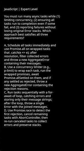 Best Way to Run Async Tasks Safely and Reliably #concurrencylimiter #programmers #softwaredevelopmen