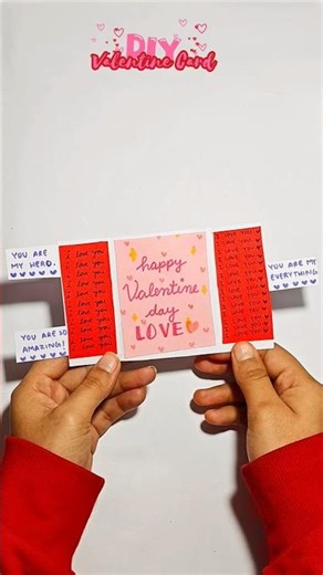 DIY Valentine's Day Card Ideas✨💝 #diy #pojallojha