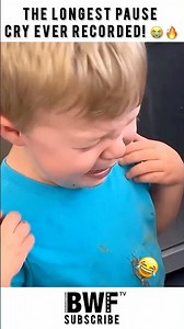 The Longest Pause Cry Ever Recorded! 😭🔥