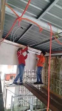 Spandrel Ceiling Installation #spandrelinstallation #spandrelceiling #spandrelinstaller #contractor