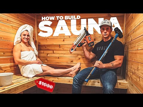 HOW TO BUILD A SAUNA + FULL PRICE BREAKDOWN