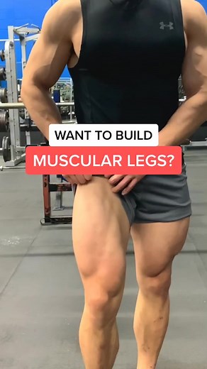 Build muscular legs 🦵 with this leg workout! #legday #legworkout #legworkouts #legsworkout #squat #squats #squatchallenge #leggains #bodybuilding#leg