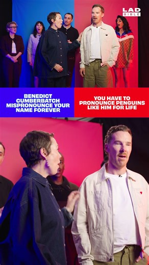 Benedict Cumberbatch has never got over that unforgettable moment when he completely mispronounced penguin 🐧 #BenedictCumberbatch #penguin | LADbible