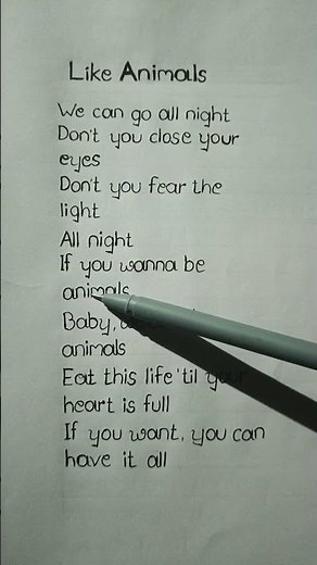 Like Animals - BTS (lyrics)#viral #bts
