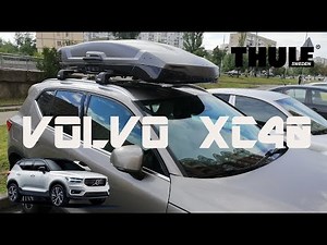 Roof rack bar Thule Volvo XC40 / EX40 Thule Vector M Titan
