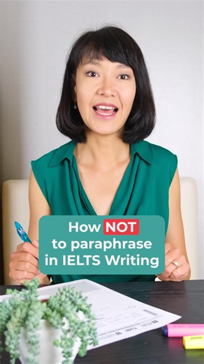 Common IELTS Writing Mistake | Paraphrasing #ielts #ieltswriting
