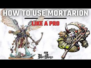 How to play Mortarion Like A PRO! Death Guard Tactics | Chapter Approved Competitive | Warhammer 40k