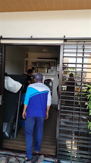 On going installation 8kw hybrid on/offgrid setup zabarte road north olympus subd. | Fairview Solarista