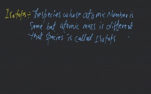 what is isobars isotopes nd isotones... | Filo