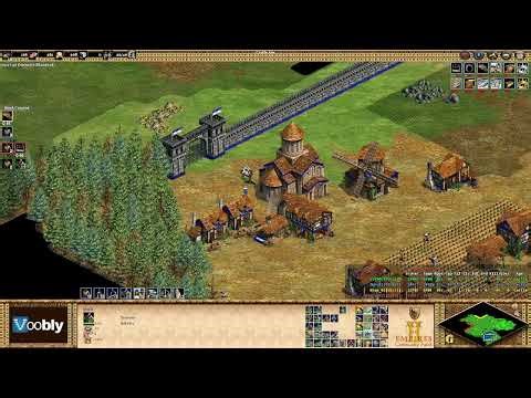 Voobly AOE2 1.6: Arena, 2 vs 2 team game