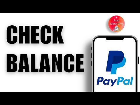 PayPal How To Check Balance