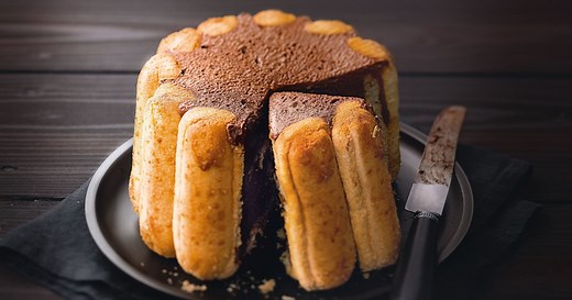 Charlotte à la mousse au chocolat