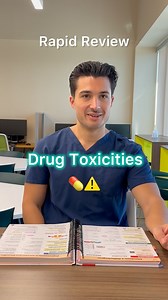 45K views · 1.2K reactions | Rapid Review: Drug Intoxication ⚠️ Save this from my USMLE Step 1 Bundle  #medschool #medicalschool #medstudent #medicalstudent #usmle #usmlestep1 #usmlestep2 | Medschoolbro | Facebook