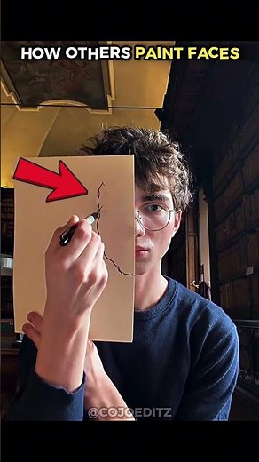 How Others Paint Faces🎨🔥#painting #art #shorts