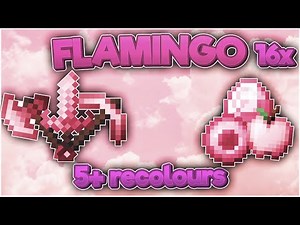Flamingo [16x] Minecraft Pink PVP Texture pack (1.8.9) [Pack Release]