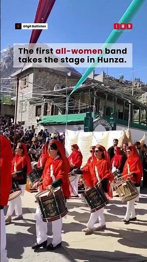 Gilgit-Baltistan Makes History with Its First All-Women Band!